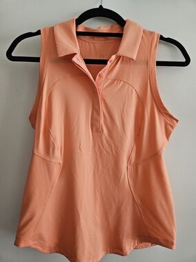 Lululemon Quick Dry Sleeveless Polo